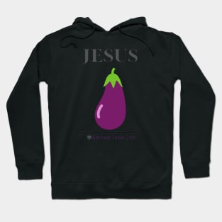 Jesus is an Eggplant Hoodie